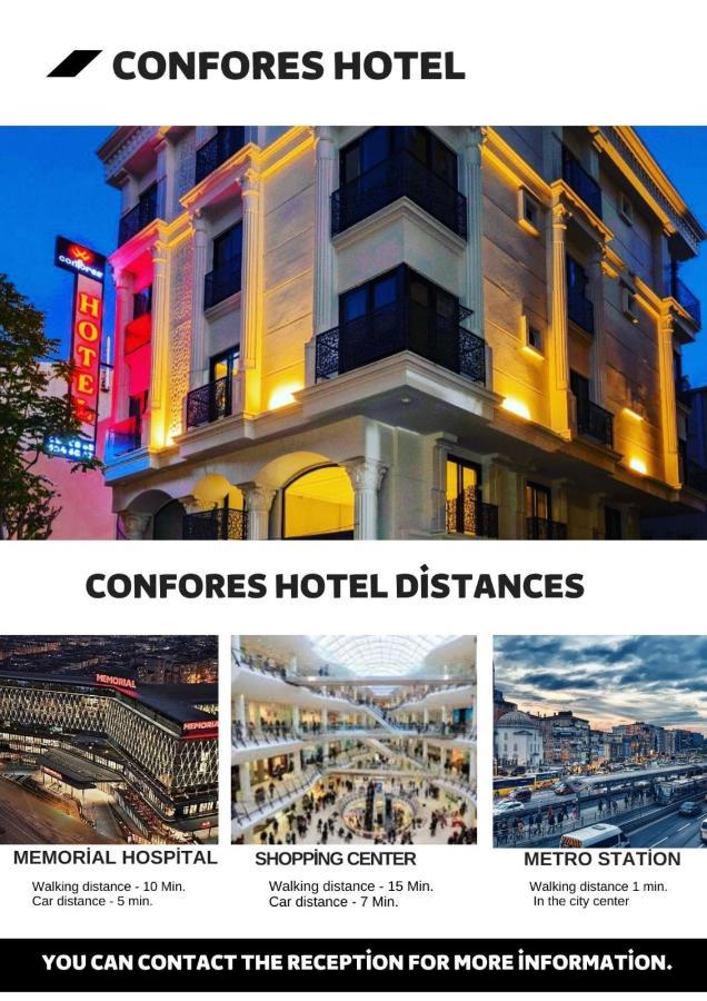 Confores Hotel Istanbul Exterior photo